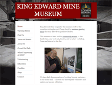 Tablet Screenshot of kingedwardmine.co.uk